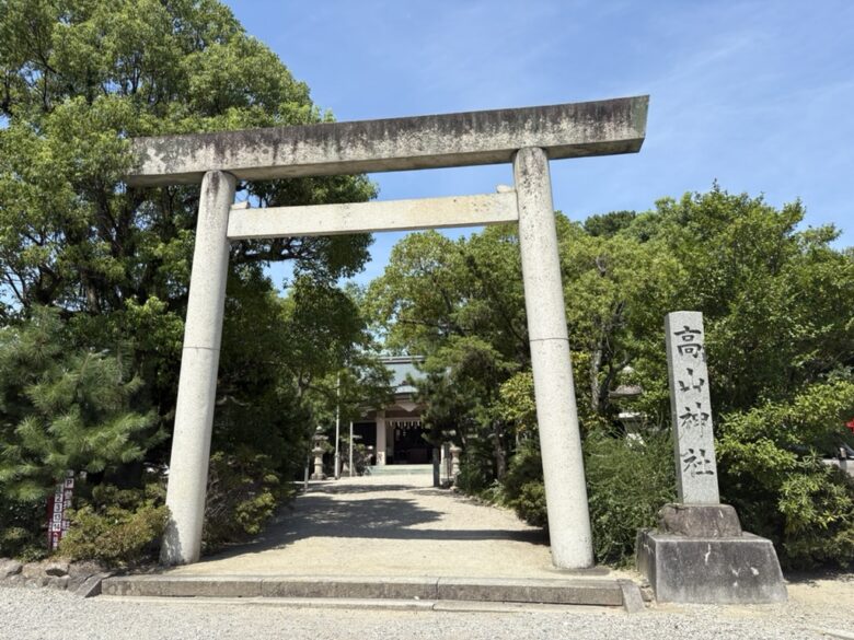 高山神社　藤堂高虎