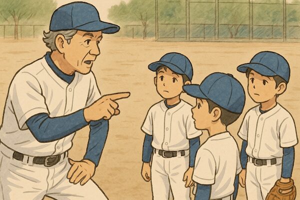 指導者固定方式　学童野球　安定した練習