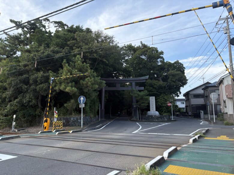 寒川神社 一の鳥居