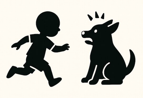 犬が苦手にする子供の行動